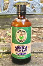 Load image into Gallery viewer, Arnica Relax Bath Lavender- Full body Pain Reliever in the Bathtub