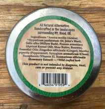 Load image into Gallery viewer, A. Arnica Rub-2 oz Muscle Tension, and Stiffness, All Natural
