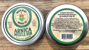 A. Arnica Rub-2 oz Muscle Tension, and Stiffness, All Natural