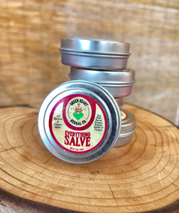 Everything Salve 1/2 oz   Bug Bites, Burns, Bruises, Cuts, Scrapes, Rashes, Mild Fungus, All Natural