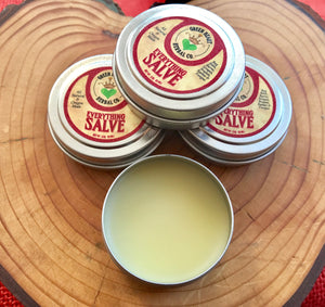 Everything Salve 1/2 oz   Bug Bites, Burns, Bruises, Cuts, Scrapes, Rashes, Mild Fungus, All Natural