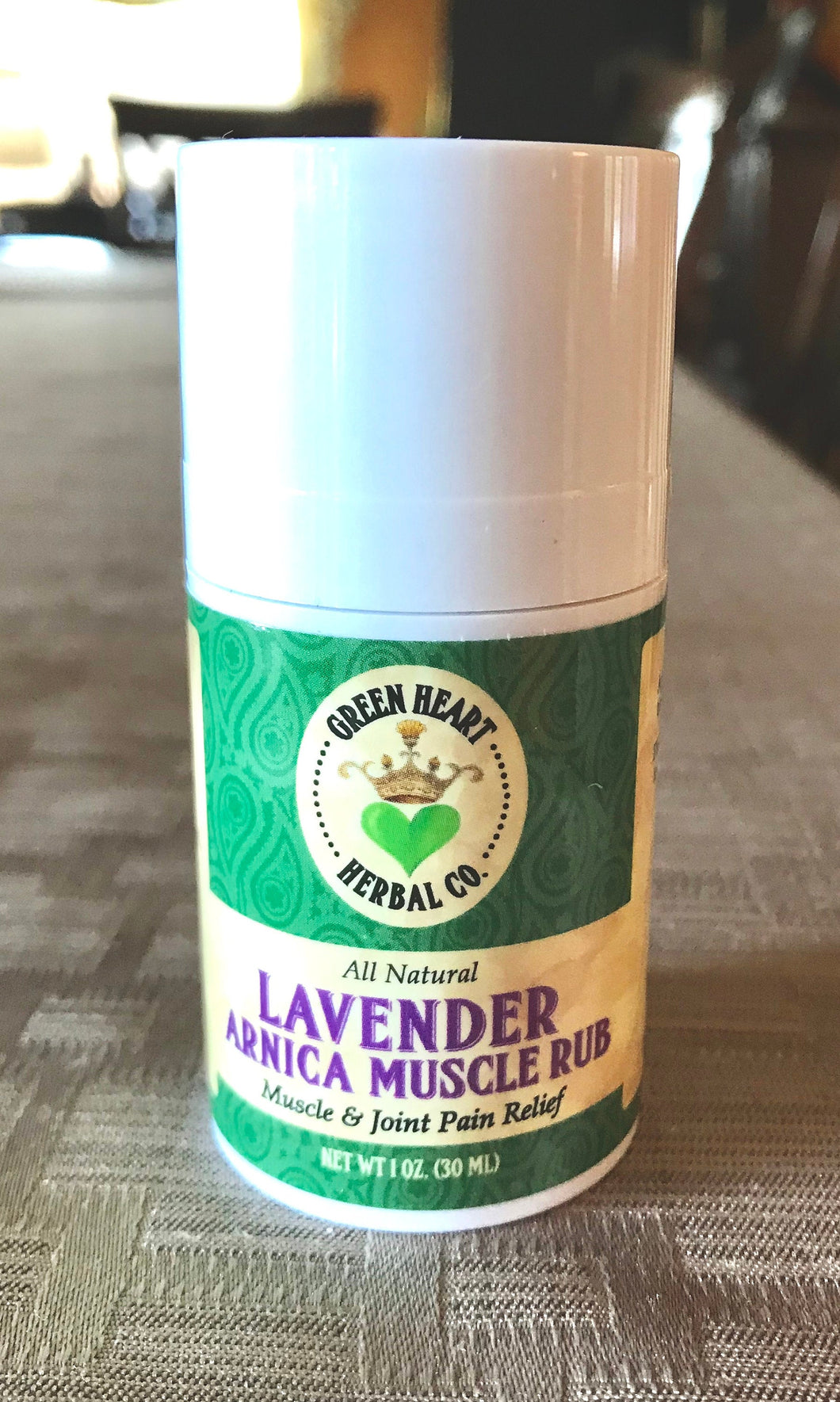 Arnica Rub- Lavender Stick, muscle pain, stiffness, tension